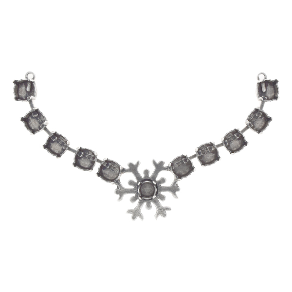29ss, 39ss Snowflake Centerpiece for Necklace