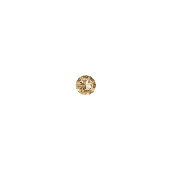 Swarovski 18pp/2.4mm XIRIUS Chaton 1088 Golden Shadow Crystals color  (50pcs pack)