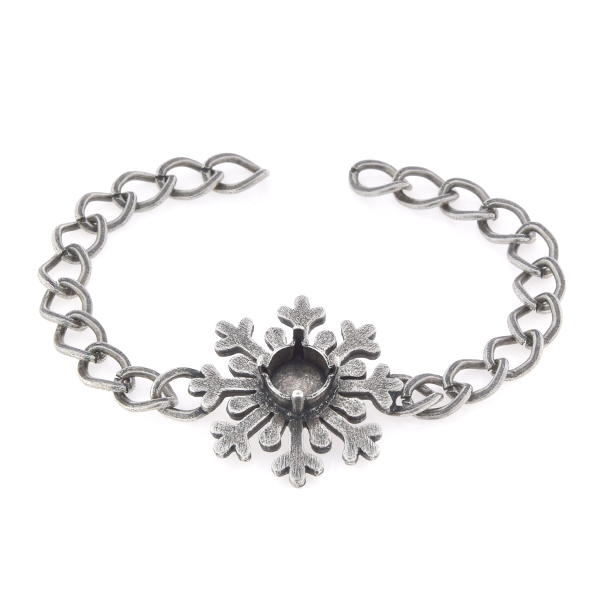 39ss Snowflake chain bracelet base
