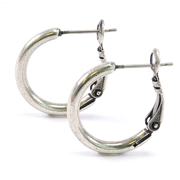 20mm Plain hoop earrings (small size)