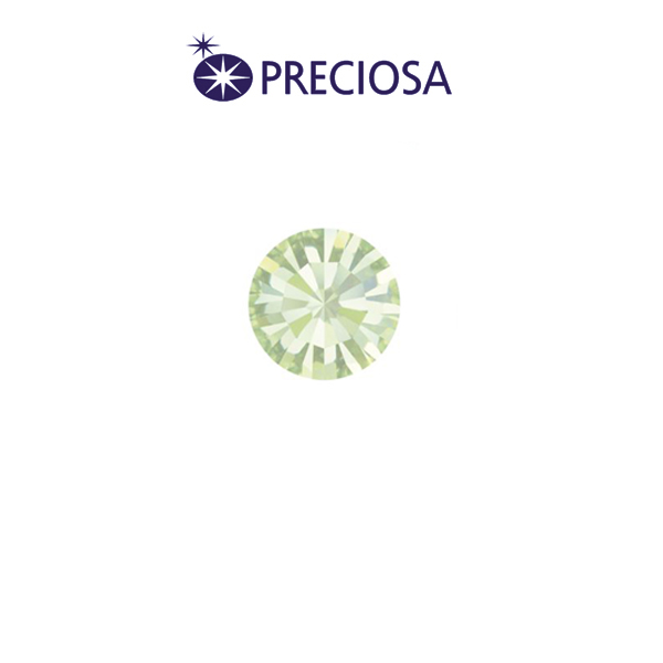 14pp/6.5ss Chrysolite Opal color MC Chaton Maxima Crystal foiled Preciosa 