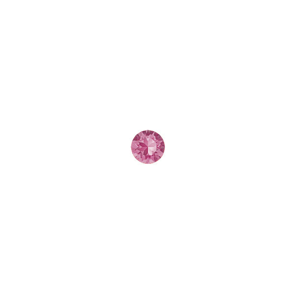 Swarovski 18pp/2.4mm XIRIUS Chaton 1088 Rose Crystals color  (50pcs pack) 