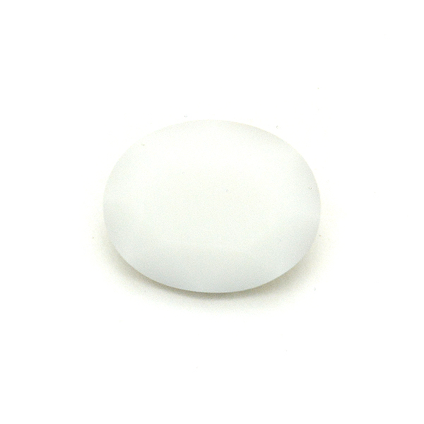 White alabaster Glass Stone for Oval 10X8mm-5pcs pack 