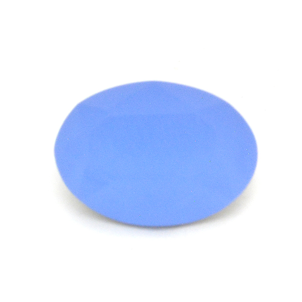 Opaque Blue Glass Stone for Oval 10X14mm setting