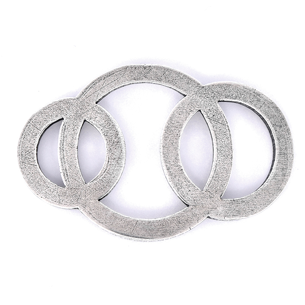 Three Hollow Circles jewelry connector  