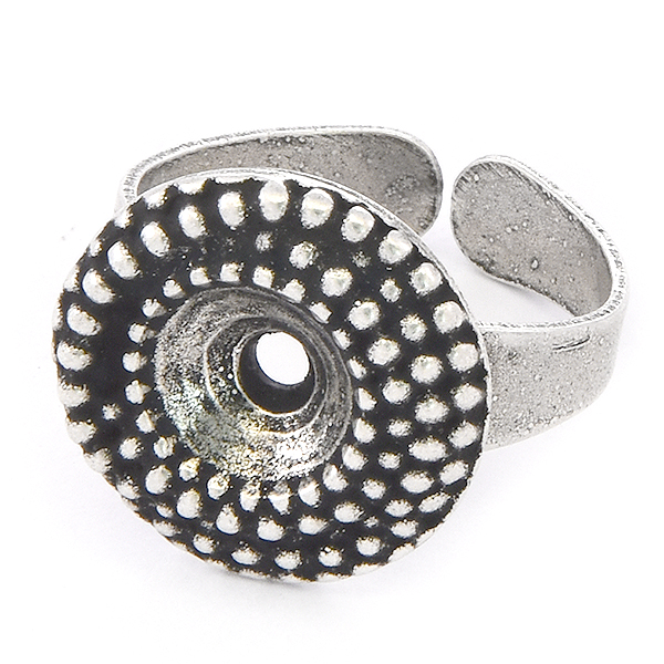 39ss Round Dotted Ring base