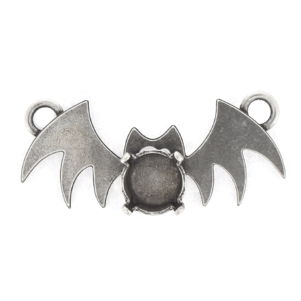 39ss Bat Pendant base with two top loops