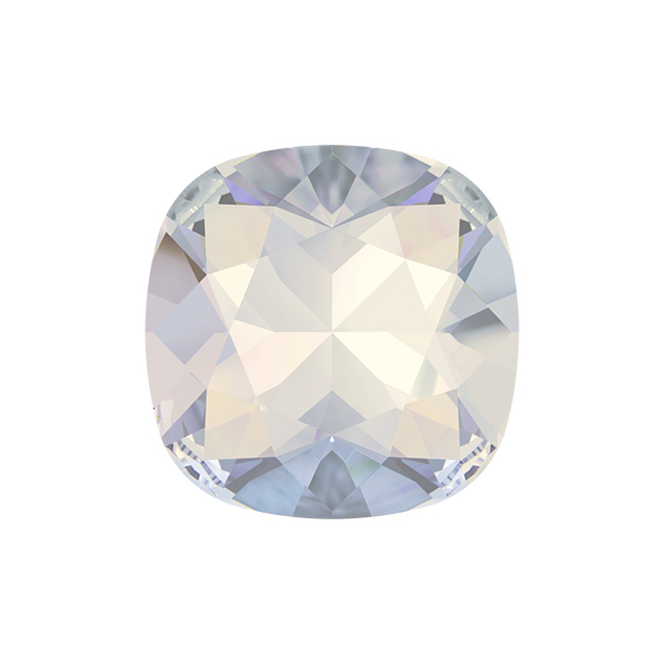 Swarovski 12x12mm Square 4470 White Opal  Crystals color