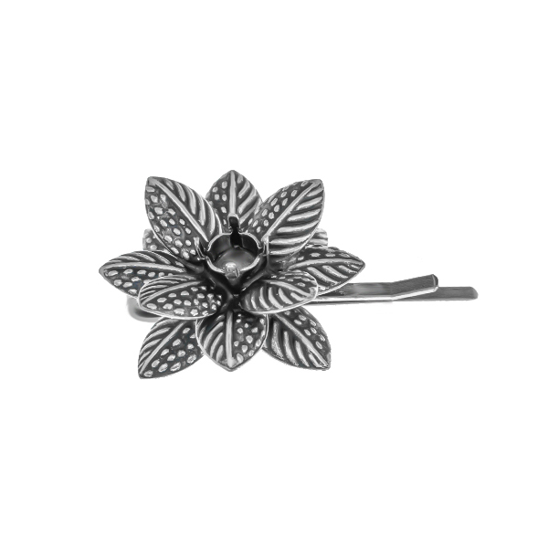 36mm Hair pin with 29ss Lotus Flower base
