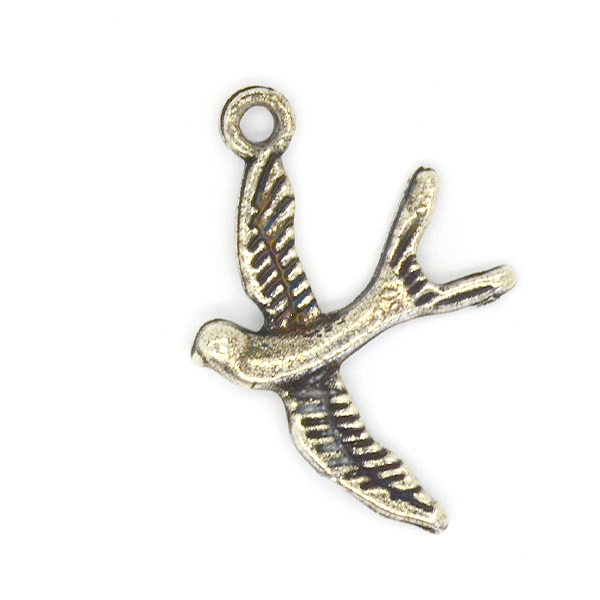 Bird Charm with one top loop
