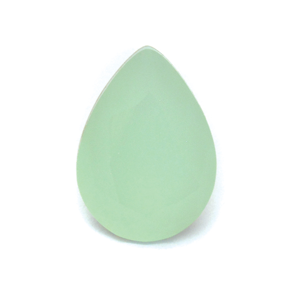 Pacific Opal Glass Stone for 4320 10X14mm Pear shape setting