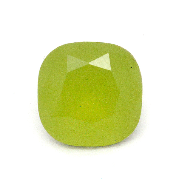 Opaque Light green Glass Stone for 4470 12X12mm Square setting