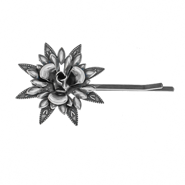 52mm Hair pin Rose Flower base 