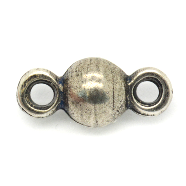 Ball connector with Two side loops 