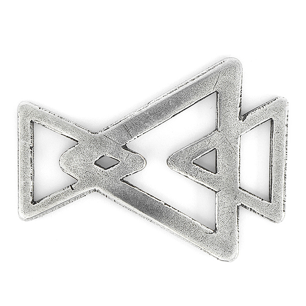 Three Hollow Triangles Jewelry connector  