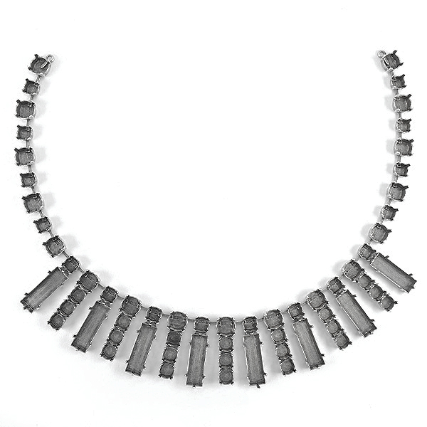 Baguette 21X7/29ss and 39ss Necklace base - 33 setting