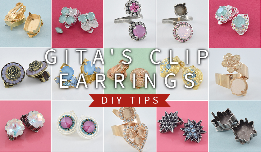 Clip earrings and a few DIY tips