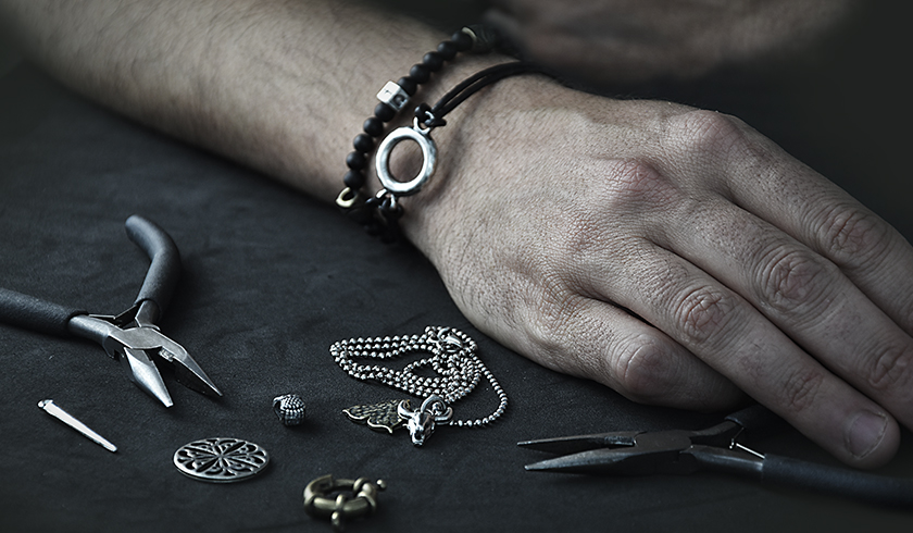 DIY tips for making MEN jewelry