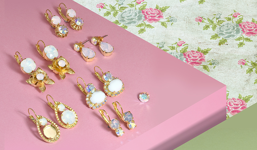 October birthstone - Gorgeous opal earrings