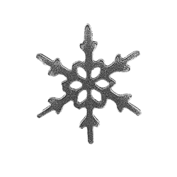 Metal Casting Snowflake Set 2