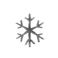 Metal Casting Snowflake Set 5