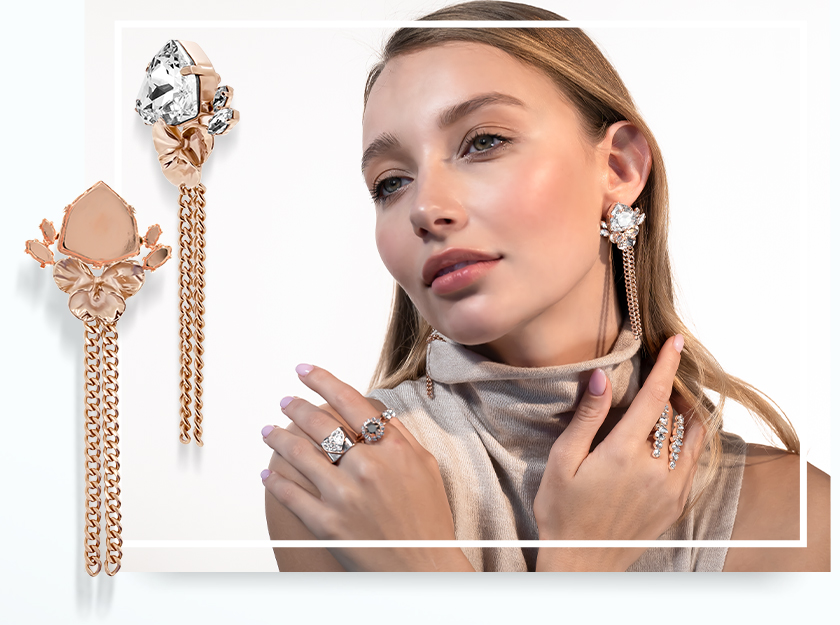 We dressed our model in Total Rose Gold look - see what happened!