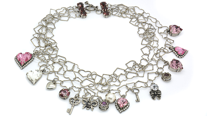 Valentine's charms Necklace