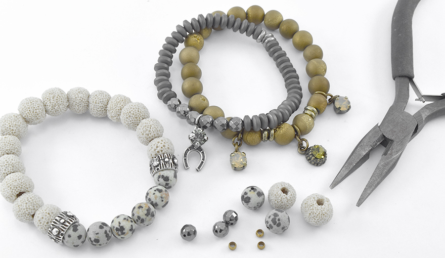 Easy to make beads bracelets