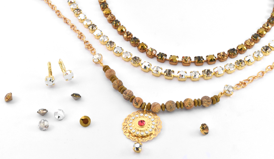Golden Sahara sands jewelry inspiration