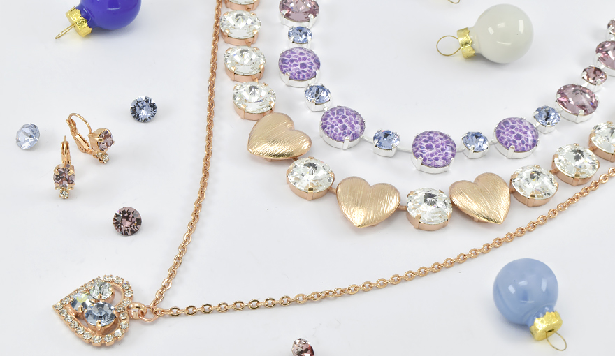 Purple LOVE jewelry inspiration