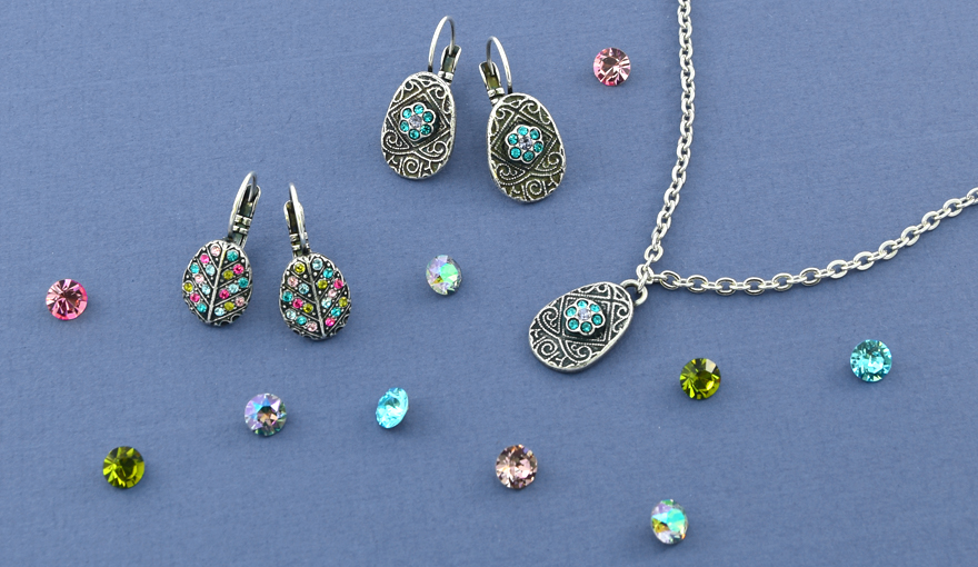 Colorful Easter charms, jewelry inspiration