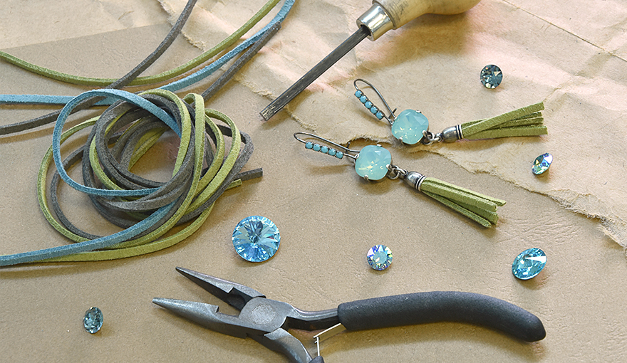 A guide for making Jewelry with Suede Leather cords