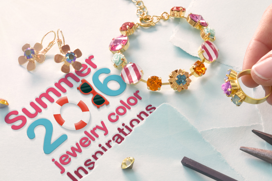 SUMMER 2016 - Jewelry color inspirations
