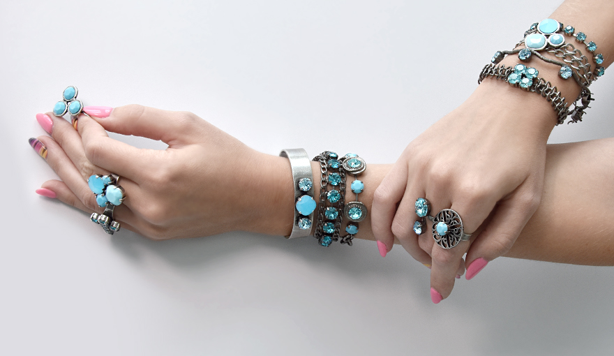 Urban Turquoise summer jewelry collection