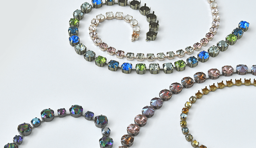 Five winter color combinations for jewelry making